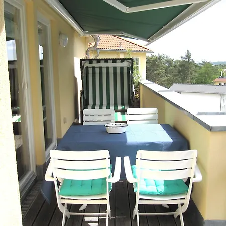 Gruene Duene Whg 23 Meeresrauschen Mit Kamin, 3 Balkonen