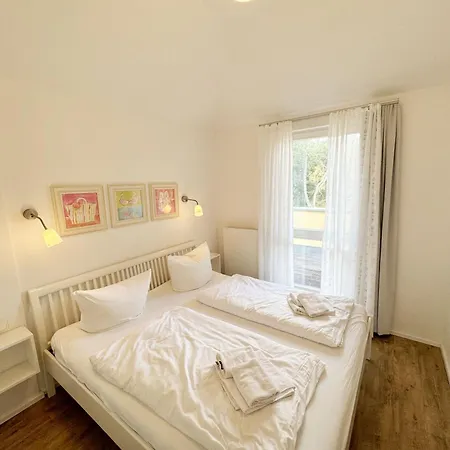 Gruene Duene Whg 23 Meeresrauschen Mit Kamin, 3 Balkonen Baabe