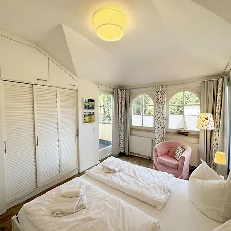 Gruene Duene Whg 23 Meeresrauschen Mit Kamin, 3 Balkonen * Baabe