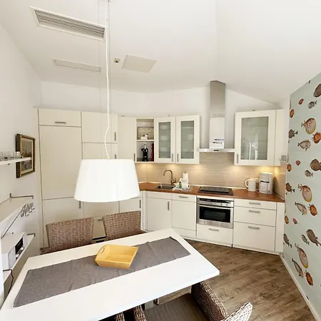 Apartment Gruene Duene Whg 23 Meeresrauschen Mit Kamin, 3 Balkonen